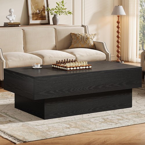 Modern black coffee - modern, table