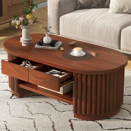 Modern tier fluted oval - 2-tier,