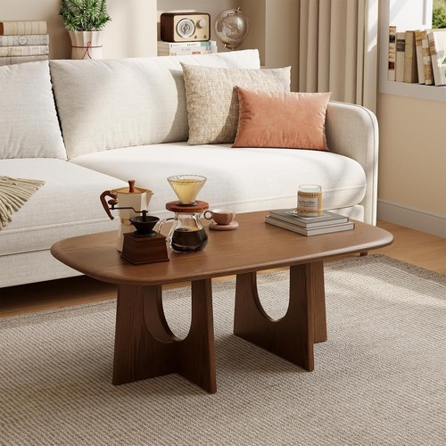 Solid wood coffee table - wood,