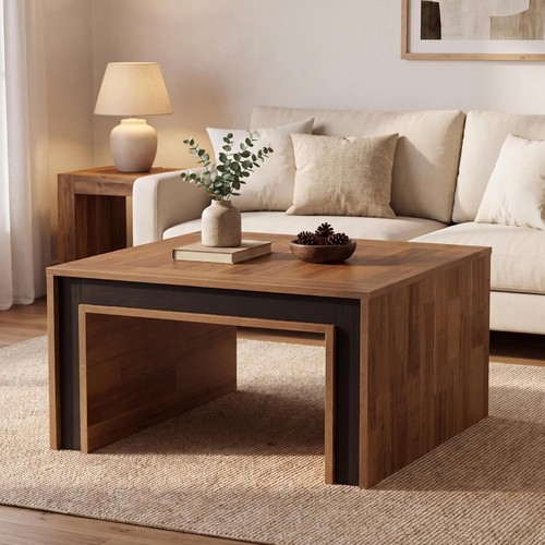 Square coffee table for - square,