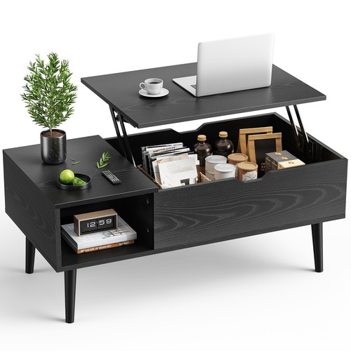 Wooden lift top coffee - lift,
