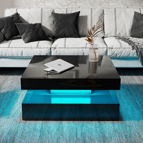 Square coffee table - square,