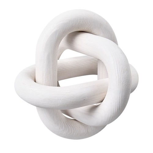 Wood chain link decor - wood,