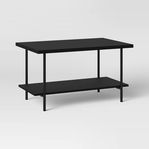 Wood and metal coffee - coffee, table