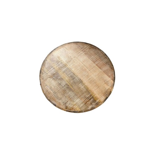 Natural solid wood round - 34,