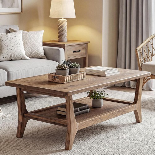 Inch farmhouse solid - 47.2-inch, wood