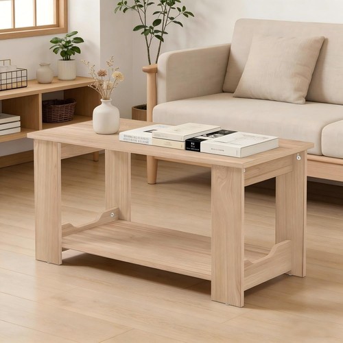 Modern wooden coffee - coffee, table
