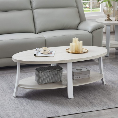 Anze contemporary oval wood - oval,