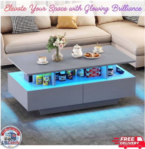 Ukcatch led coffee table - ukcatch,