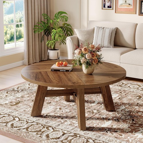 Modern round coffee table - modern,