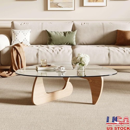 Modern glass coffee table - coffee,