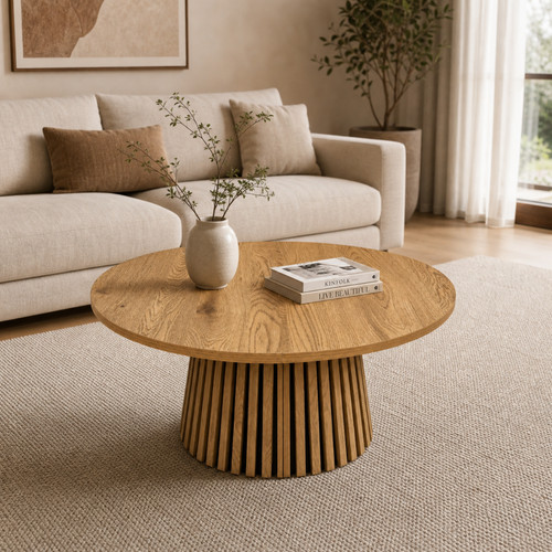 Coffee table round - coffee,