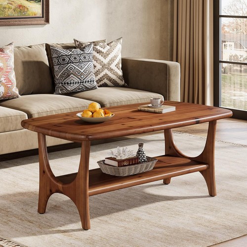 Solid wood coffee - 47.24”,