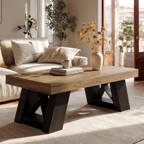Rectangular coffee table - 55",