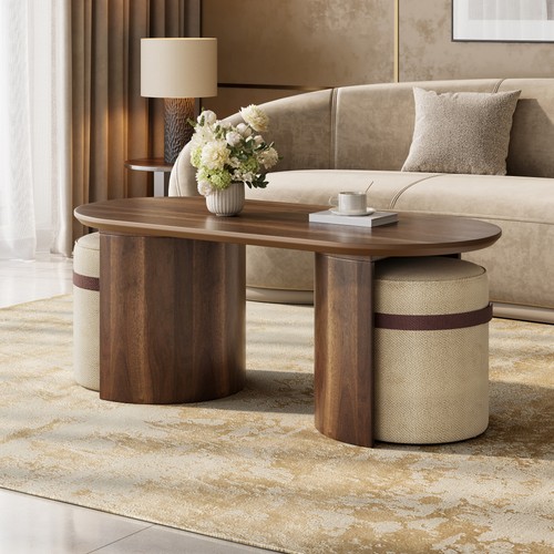 Can space saving oval - u-can, wooden