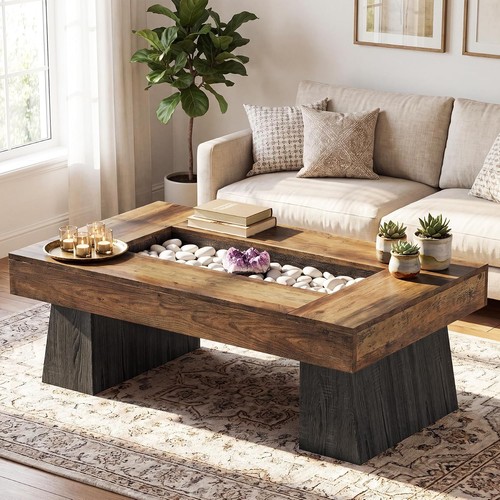 Coffee table with - coffee,