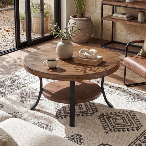 Inch round coffee table - round,