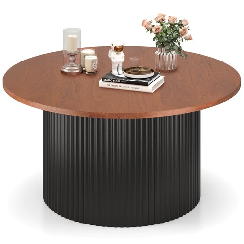 Round coffee table tea - coffee,