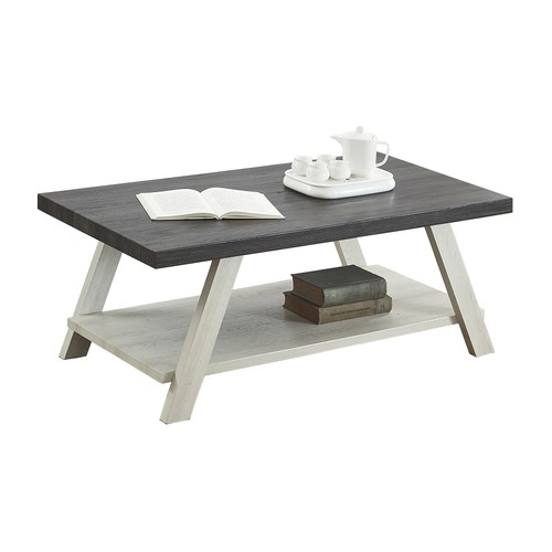 Contemporary two tone wooden - two-tone,