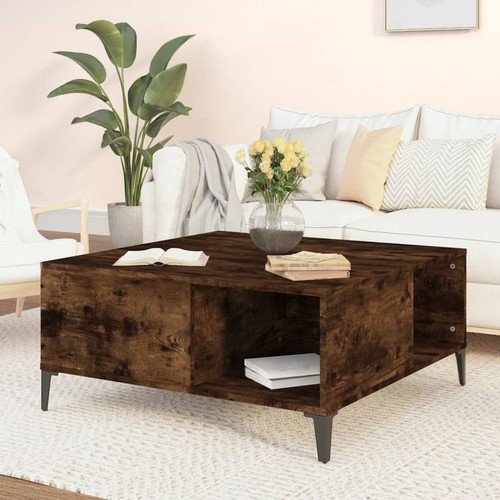Modern wooden square 80cm - modern,