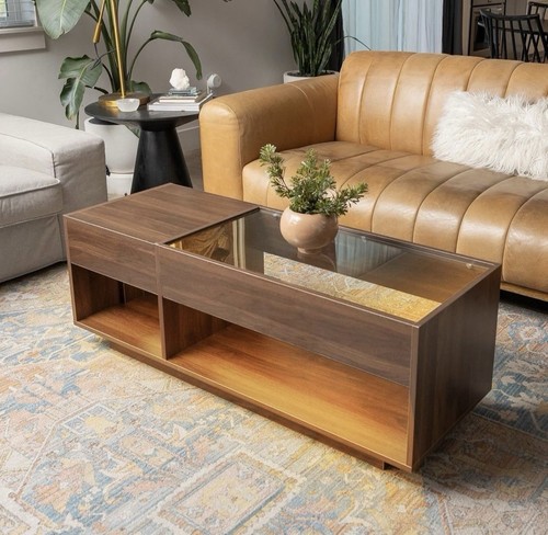 Wooden coffee table - wooden,