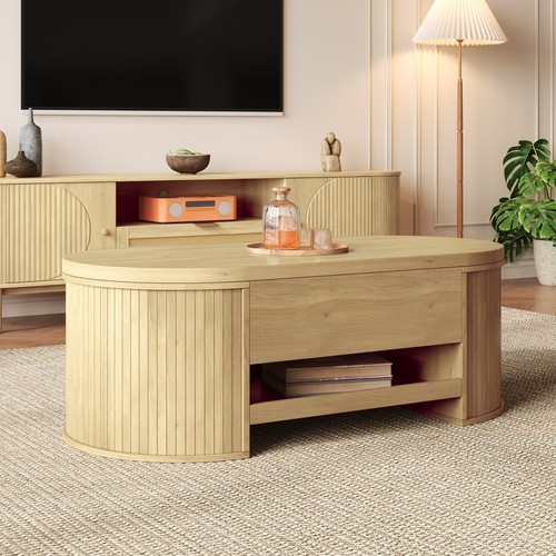 Lift top coffee table - top,