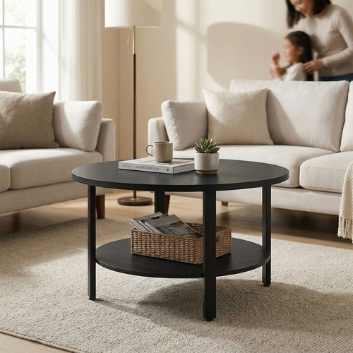 5in round coffee - round, table