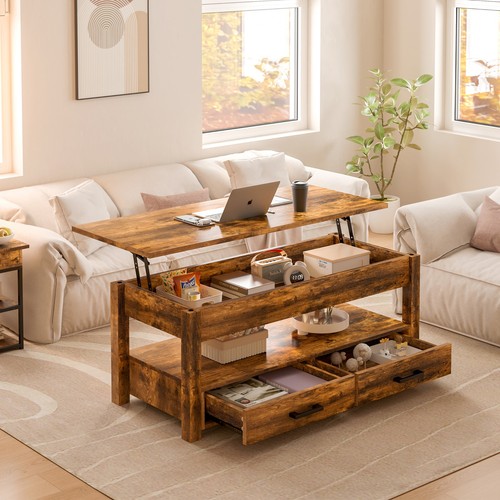 Lift top coffee table - top,