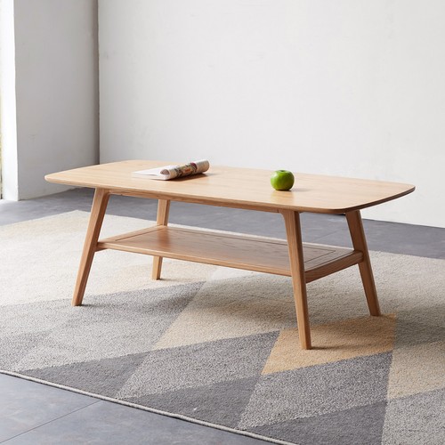 Solid wood coffee table tier - wood,