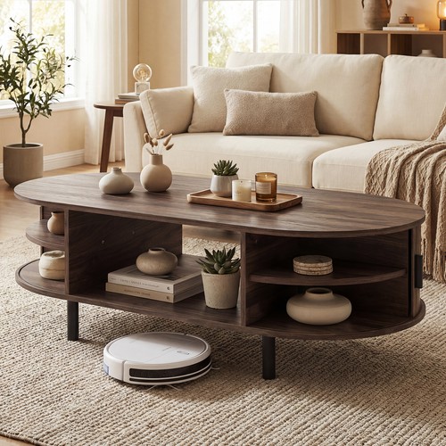 Oval coffee table 5 - oval,