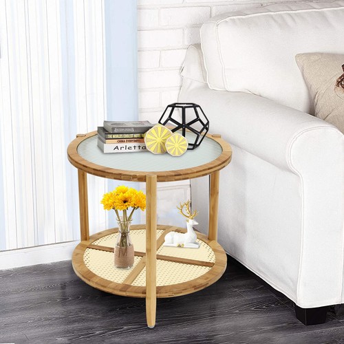 Modern round coffee table home - table,