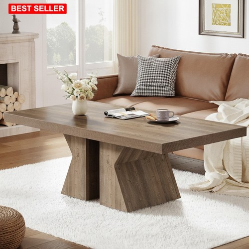 Wood coffee table - wood, 47-inch