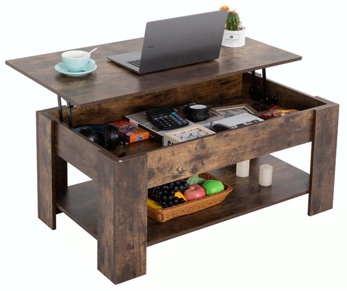 Fdw lift top coffee table - coffee, with