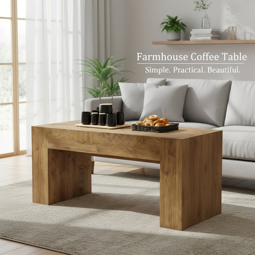 Farmhouse coffee table - coffee, table,