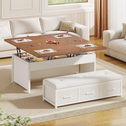 Modern lift top coffee table - coffee,