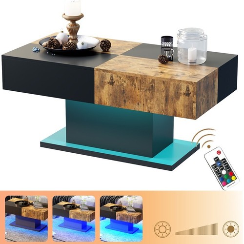 High gloss coffee table with - coffee,