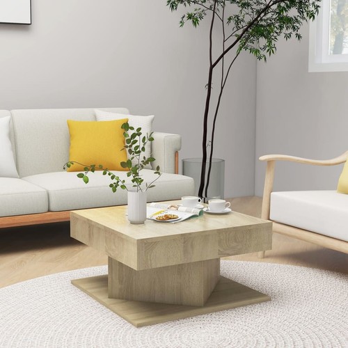 Modern wooden square - square, living