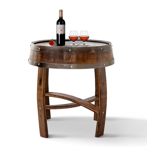 Rustic solid wood round - wood,
